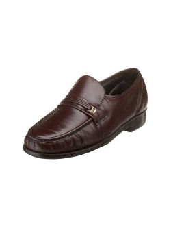 Mens Riva Leather Round Toe Penny Loafer