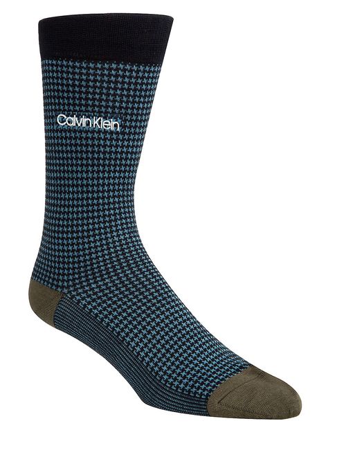 Calvin Klein Houndstooth Crew Socks