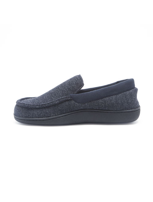 Hanes Men's Slippers House Shoes Moccasin Comfort Memory Foam Indoor Outdoor Fresh IQ