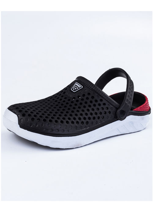 Crocs Men's Garden Clogs Anti-Slip Beach Shower Sandals Slip on Massage Outdoor Walking Summer Slippers for Women