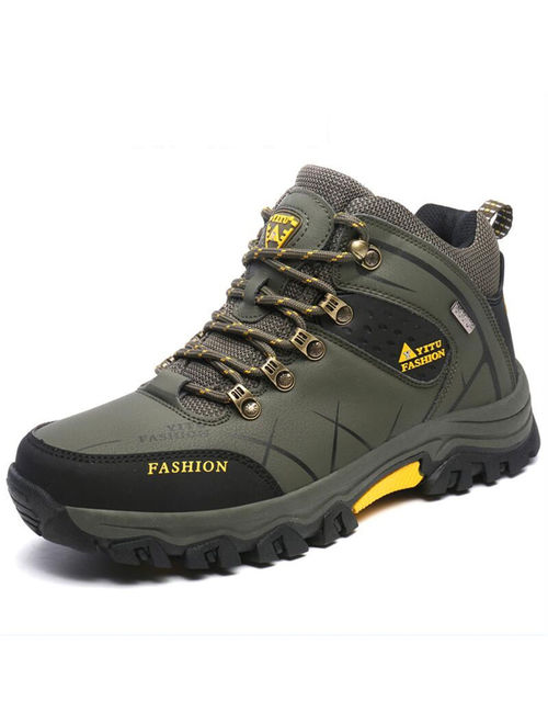New Balance Mens Trail Hiking Boots Waterproof Athletic Outdoors Safety Sports Running Shoes