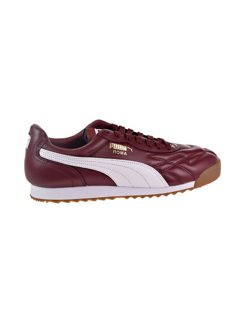 Puma Roma Anniversario Men's Shoes Pomegranate/Puma White 366673-02