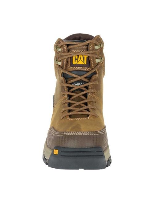Caterpillar CAT Footwear Device Composite Toe - Dark Beige 14(M) Device Waterproof Composite Toe Mens Work Boot