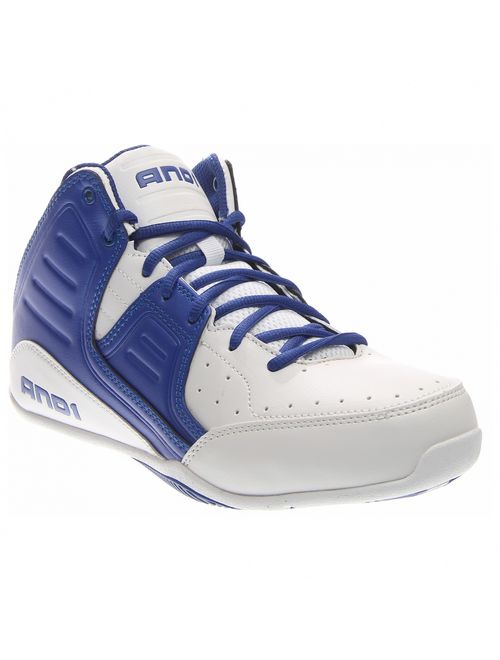 and1 rocket 4.0 mid - white - mens sneakers