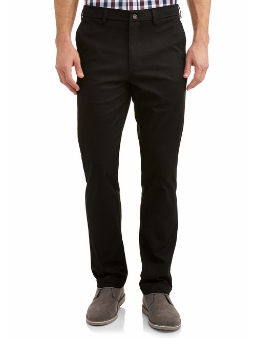 George Men's Premium Khaki Straight Fit Pant