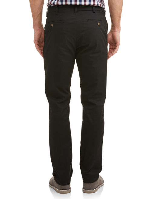 George Men's Premium Khaki Straight Fit Pant