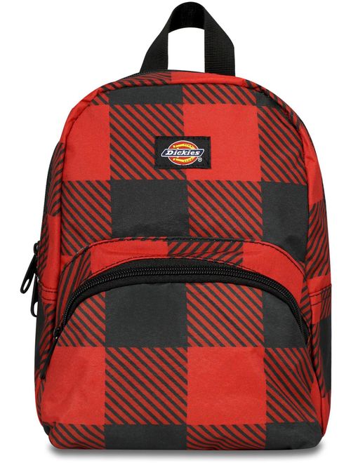 Dickies Size one size The Student Buffalo Plaid Backpack, Red and Black Buffalo Plaid