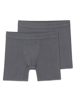 Terramar Men's Silkskins 6" Boxer Briefs such as George Underwear 