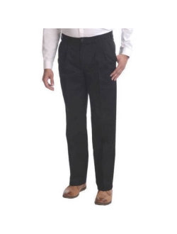 Men's Pleated Front Wrinkle Resistant Pants