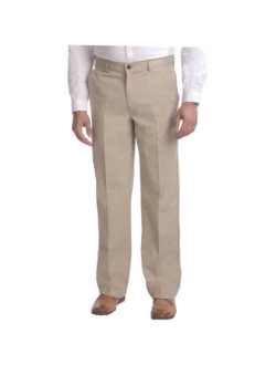 Men's Flat Front Wrinkle Resistant Pants