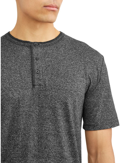 George Men's Short Sleeve Fashion Henley T-Shirt