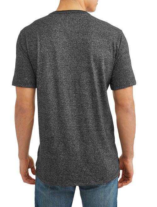 George Men's Short Sleeve Fashion Henley T-Shirt