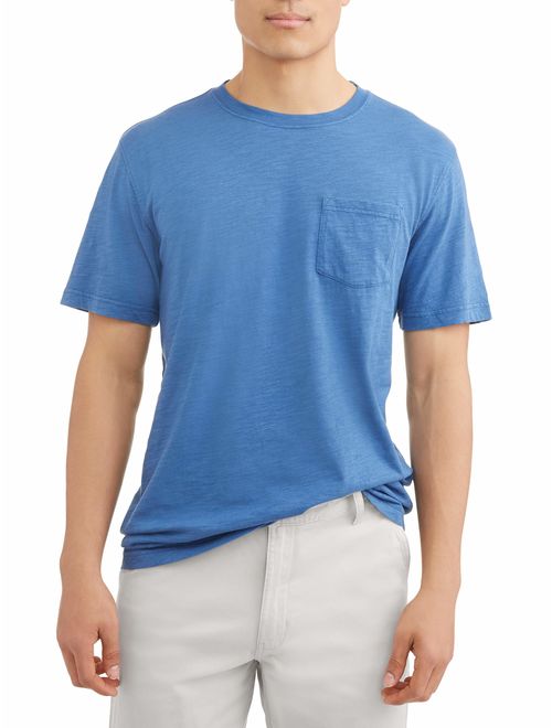 George Men's Washed Solid T-Shirt