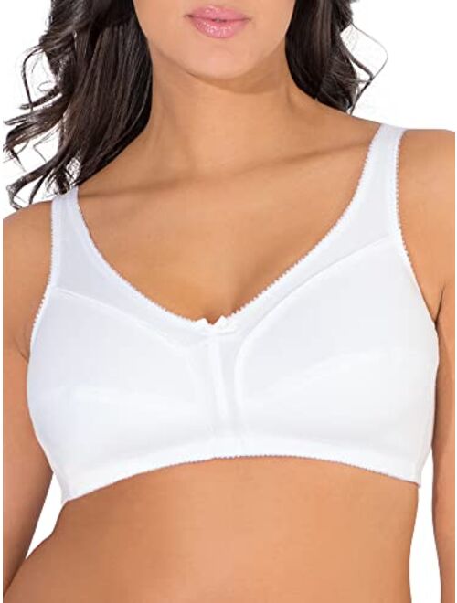 Fruit of the Loom Womens Seamed Wirefree Bra, Style 96825
