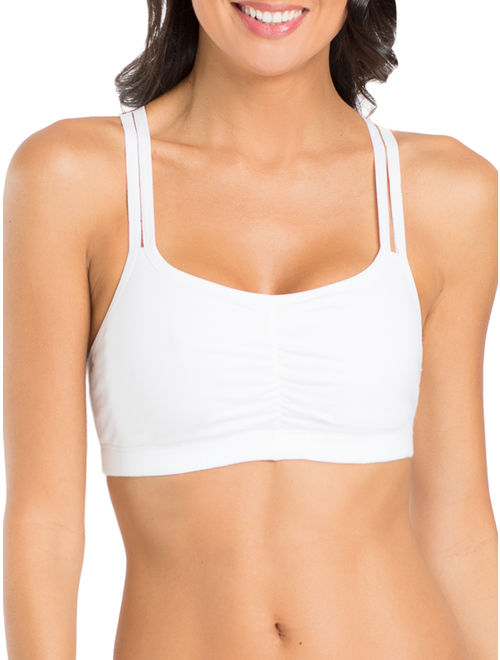 Fruit of the Loom Women's Strappy Sports Bra, Style 9036, 3-Pack