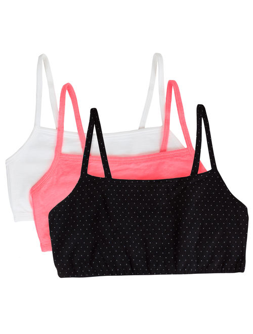 Fruit of the Loom Womens Tank Style Sports Bra, 3-Pack, Style 9036