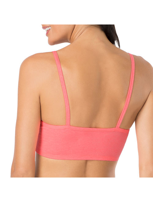 Fruit of the Loom Womens Tank Style Sports Bra, 3-Pack, Style 9036