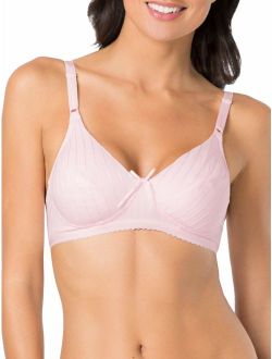 Womens Fleece Lined Wire-free Softcup Bra, Style 96248