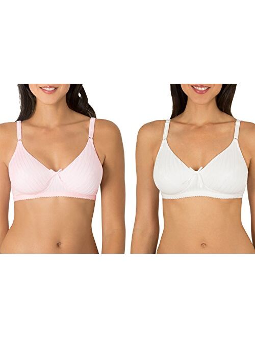 Fruit of the Loom Womens Fleece Lined Wire-free Softcup Bra, Style 96248