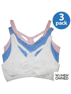 - 3-pack Shirred-front