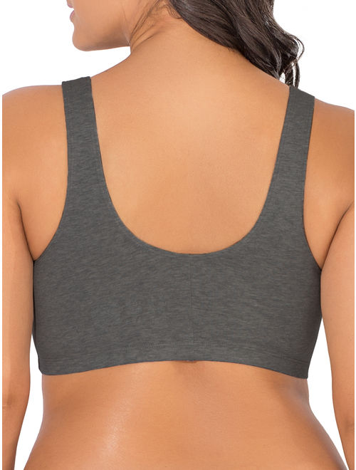 Fruit of the Loom Womens Comfort Front Close Sport Bra, Style 96014