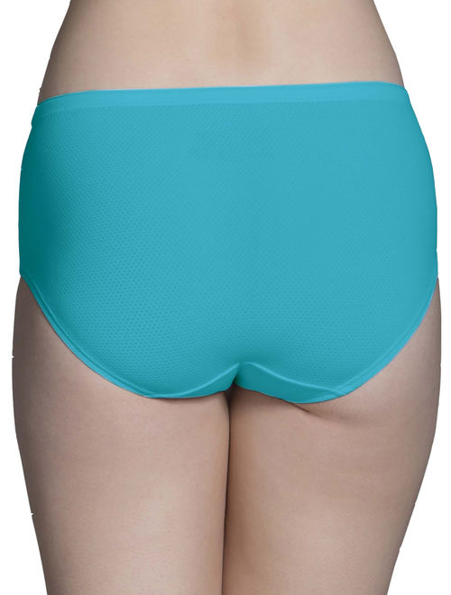 Fruit of the Loom Women's Breathable Micro-Mesh Bikini Underwear, 8 Pack