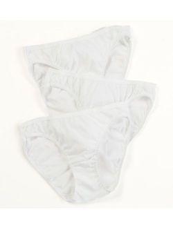 3DBIKWH Cotton Bikini Panties - 3 Pack