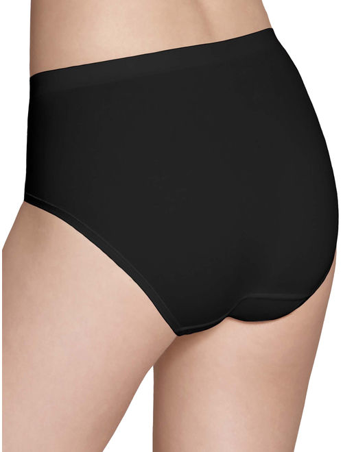 Fruit of the Loom Women's Seamless Low-Rise Brief, 6 Pack