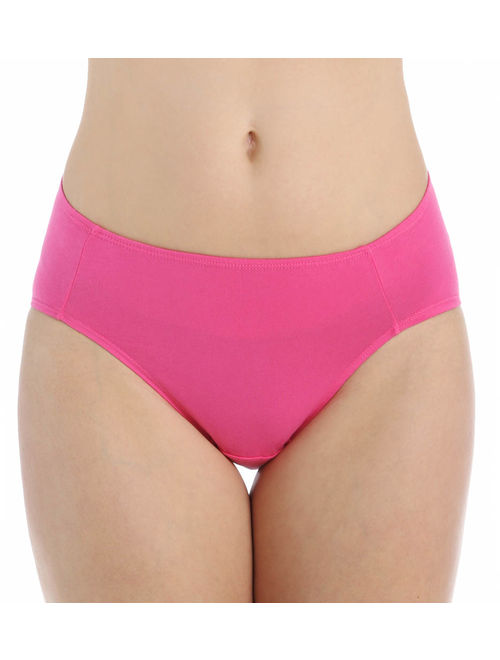 Fruit of the Loom Women's 6pk Cotton Stretch Hi-cuts