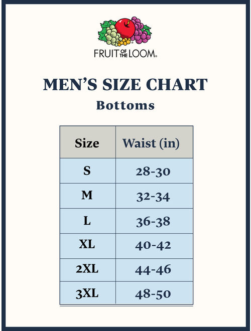 Fruit of the Loom Men's Dual Defense Assorted Fashion Briefs, 6 Pack