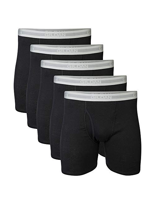 Gildan Men's Regular Leg Boxer Brief Multipack