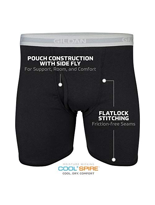 Buy Gildan Men's Regular Leg Boxer Brief Multipack online | Topofstyle