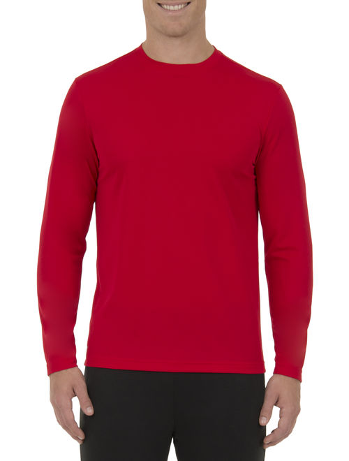 Buy Athletic Works Big Men's Active Performance Long Sleeved Crew Neck Tee online Topofstyle