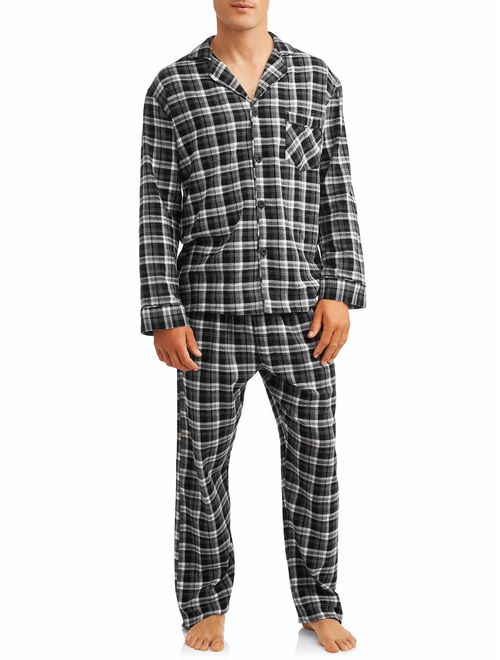 Hanes Men's Flannel Pajama Set