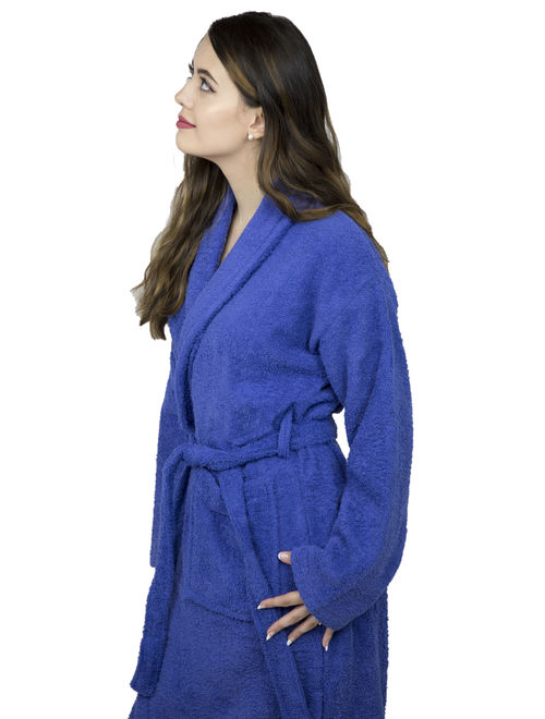 Women's 100% Terry Cotton Bathrobe Toweling Robe