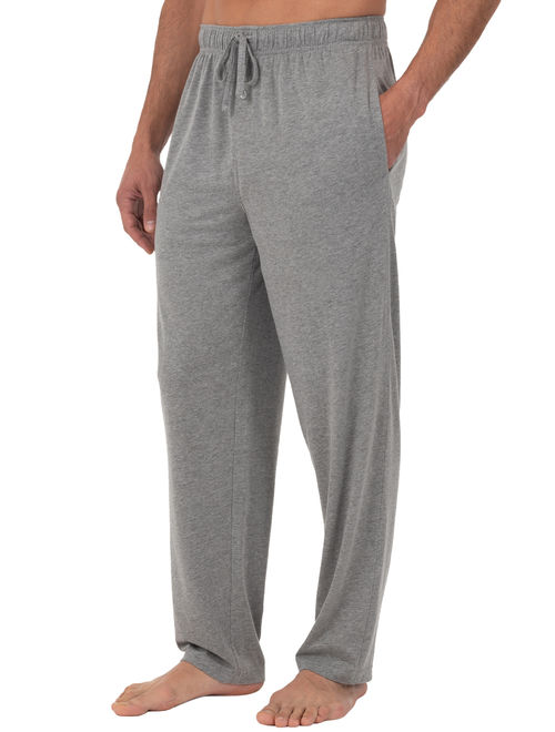 Fruit of the Loom Men's Extended Sizes Jersey Knit Sleep Pant 1 & 2 Packs 