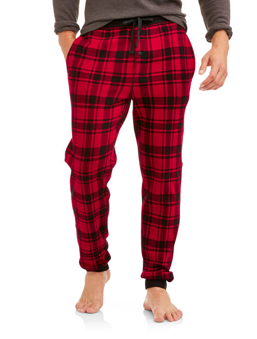 Hanes Big and Tall Men's Waffle Jogger Pajama Pant