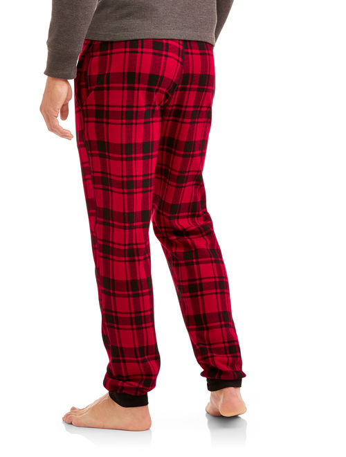 Hanes Big and Tall Men's Waffle Jogger Pajama Pant