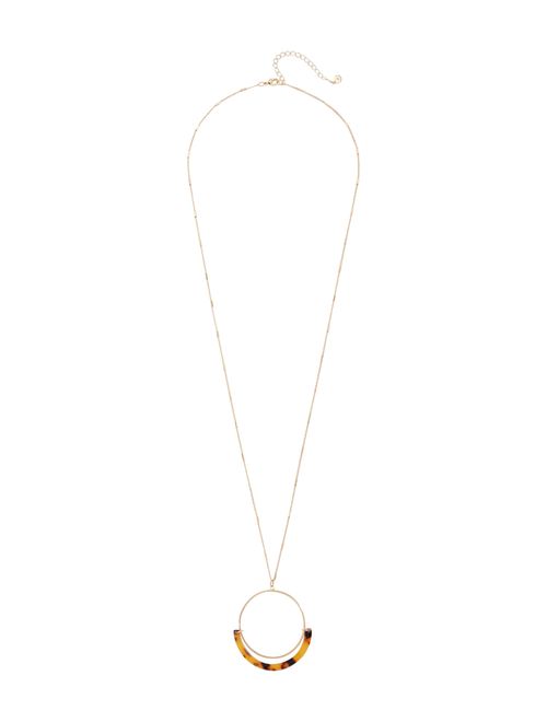 Maurices Tortoise Pendant Necklace