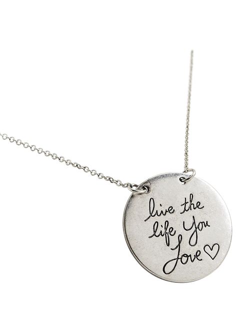Maurices Live The Life You Love Pendant Necklace