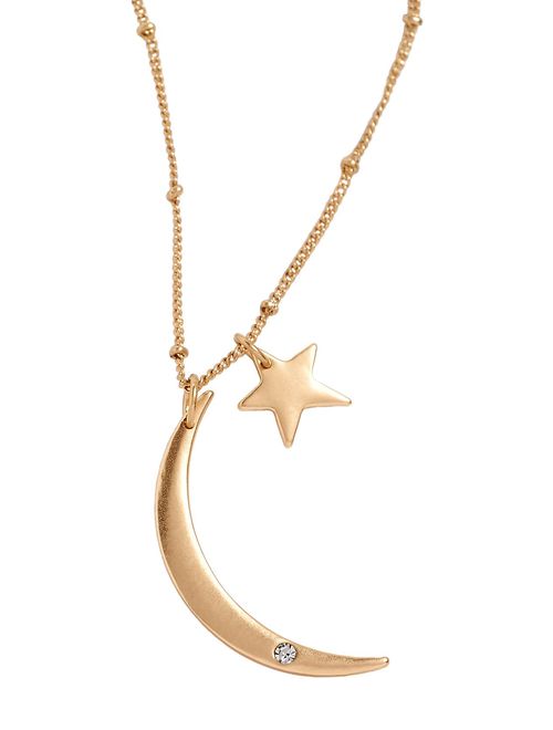 Maurices Moon And Star Pendant Necklace