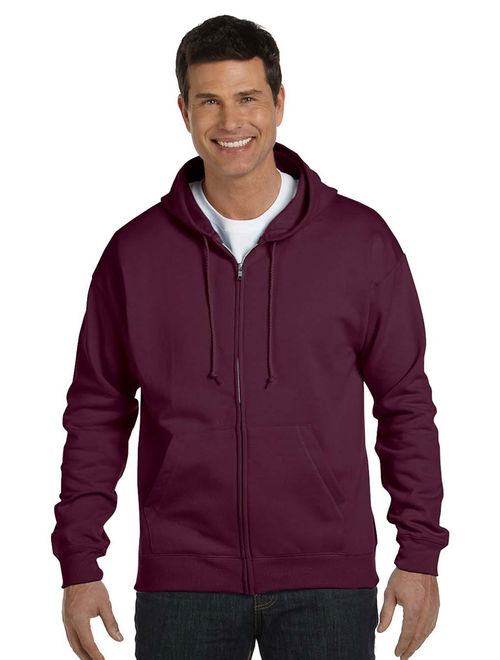 Hanes Men's Ecosmart Fleece Full Zip Pullover Hoodie
