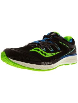 Men's Triumph Iso 4 Black / Slime Blue Ankle-High Mesh Running Shoe - 13M