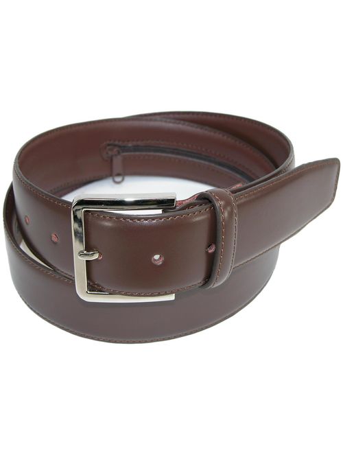 Men's Leather Travel Money Belt (Large Sizes Available)