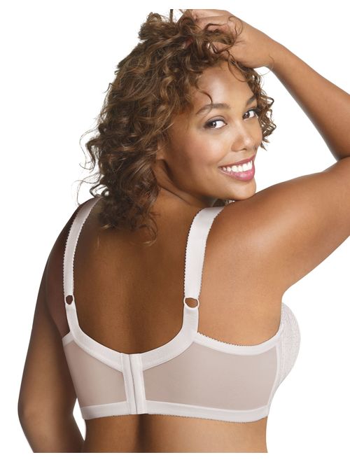 Playtex 18 Hour Women's Full Figure Full Coverage Original Comfort Strap  Wirefree Jacquard Bra - Style 4693 