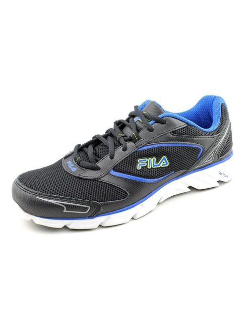 Fila Mens Ancerus 5 Running Shoes 1HR18039 Black Neon Green Prince Blue Size- 10.5