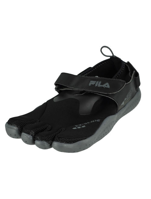 Fila Skele-Toes Ez Slide Drainage Black/Castlerock Mens Running Size 14M