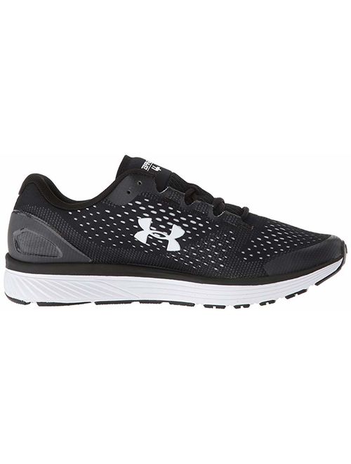Under Armour Men's Charged Bandit 4 Running Shoe, Black/White, 11 D(M) US