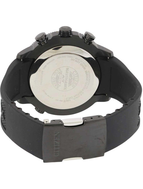 Citizen Eco-Drive Navihawk Atomic Alarm Chronograph Men's Watch, JY8035-04E