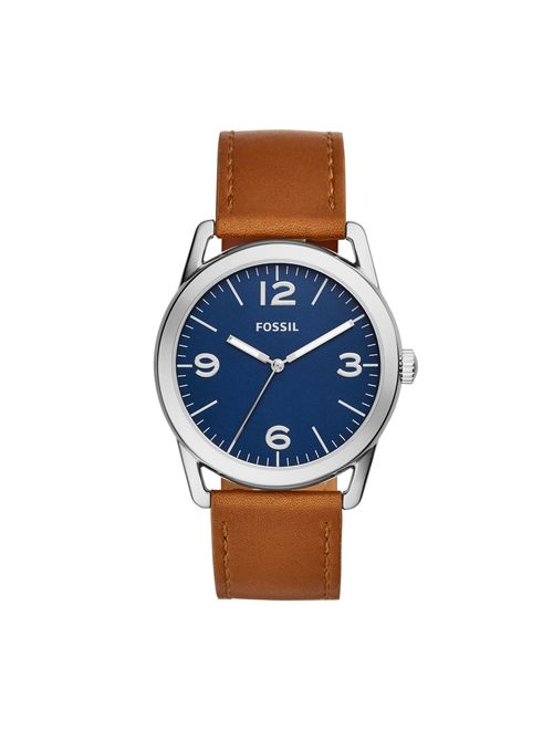 Fossil Men's Ledger Leather Watch (Style: BQ2304)